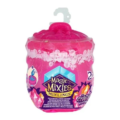 Abbildung von Magic Mixies Mixlings Magischer Kessel mit 2 Figuren; magischem Auspackerlebnis. 40 Verschiedene zum Sammeln