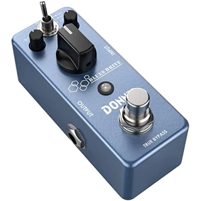 Abbildung von Donner Overdrive Gitarrenpedal, Blues Drive Vintage Effekt Warm/Hot Modes True Bypass