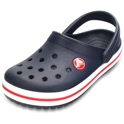 Abbildung von Crocs Unisex Kids Crocband Clog T, Navy/Red, 23/24 EU