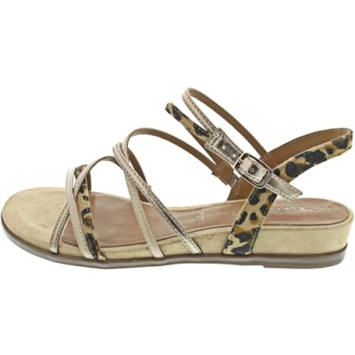 Abbildung von Tamaris Riemensandalette, Damen, Größe: 37, Tan comb Schuhe