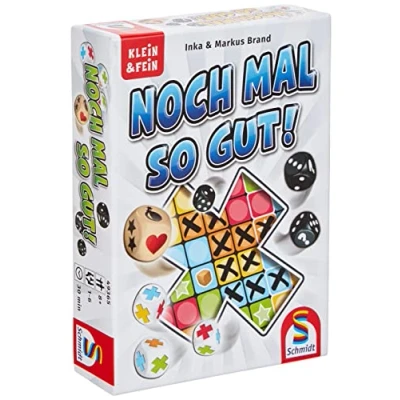 Abbildung von Schmidt Spiele 49365 Noch mal so gut, Würfelspiel aus der Serie Klein &amp; Fein, bunt