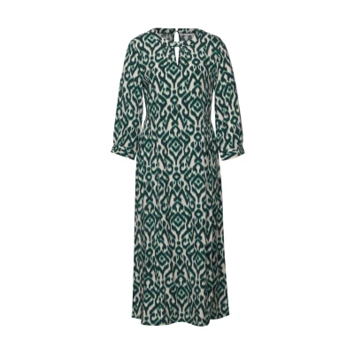 Abbildung von STREET ONE Damen A144388 Bedrucktes Kleid, Hunter Green, 36