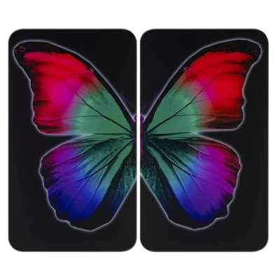 Abbildung von Herdabdeckplatte Universal Butterfly by Night 2er Set