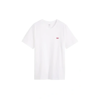 Abbildung von Levi&#039;s Original TEE Tshirt basic, Herren, Größe: Small, White