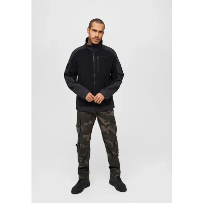 Abbildung von Brandit Fleecejacke, Herren, Größe: XXL, Black
