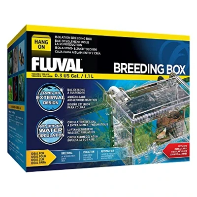 Abbildung von Fluval Hang On Aufzuchtbecken M, mit 1,2L Fassungsvermögen, für Fische, fürs Aquarium