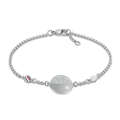 Abbildung von Tommy Hilfiger Dressed UP Armband silvercoloured, Damen, Größe: One Size, Silver coloured