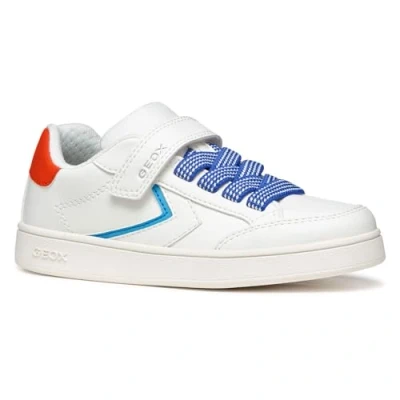Abbildung von Geox J ECLYPER Boy A Sneaker, White/Orange, 36 EU