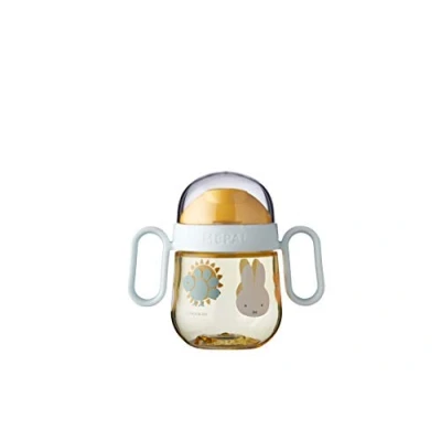 Abbildung von Mepal Auslausicherer Antitropf Trinklernbecher Ab 6 Monaten Baby Trinkbecher Spülmaschinengeeignet BPA frei 200ml Miffy explore