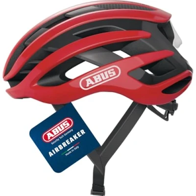 Abbildung von ABUS Rennradhelm AirBreaker High End Fahrradhelm für den professionellen Radsport Jugendliche und Erwachsene Helm Damen Herren Rot, Größe S