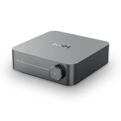 Abbildung von WiiM Amp: Multiroom Streaming Verstärker Kompatibel mit AirPlay, Google Cast, Alexa HDMI, Sprachsteuerung von Spotify, Amazon Music, Tidal &amp; mehr Space Grau