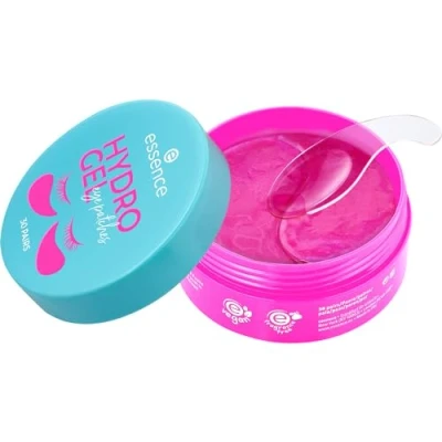 Abbildung von essence cosmetics HYDRO GEL eye patches 30 PAIRS, Augenpflege, Pink, feuchtigkeitsspendend, pflegend, entspannend, erfrischend, vegan, ölfrei, ohne Parfüm, Alkohol, 1er Pack (30pair)