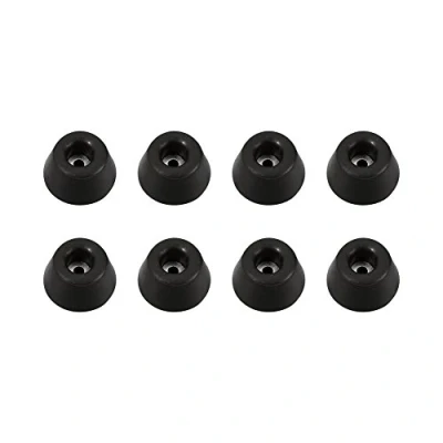Abbildung von Adam Hall Hardware 4901 M8 AH 8er Set Gummifuß 30 x 15 mm schwarz im Beutel