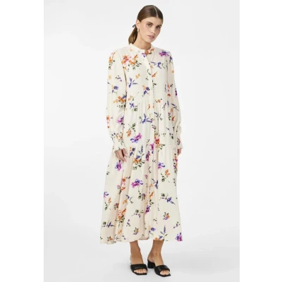 Abbildung von YAS Yasasina LONG Shirt Dress Freizeitkleid multicoloured, Damen, Größe: 34, Multi coloured