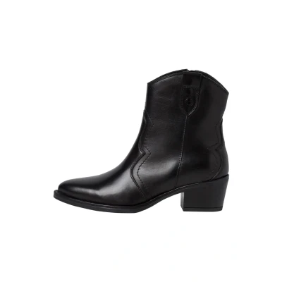 Abbildung von Tamaris Cowboy/Bikerstiefelette, Damen, Größe: 40, Black leather Schuhe