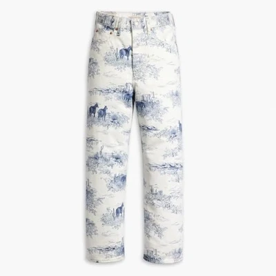 Abbildung von Levi&#039;s Ribcage Straight Ankle Jeans Leg, Damen, Größe: 24x27, Western toille