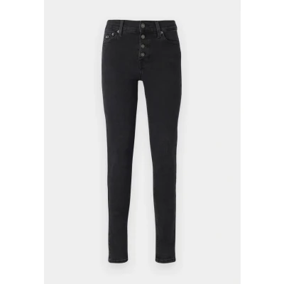 Abbildung von Tommy Jeans NORA Skinny Fit, Damen, Größe: 27x32, Denim black