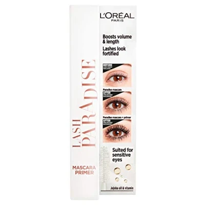Abbildung von L&#039;Oréal Paris Primer Für Mascara, Länge, Volumen und längeren Halt der Wimperntusche, Lash Paradise Primer, Transparent, 7,2 ml