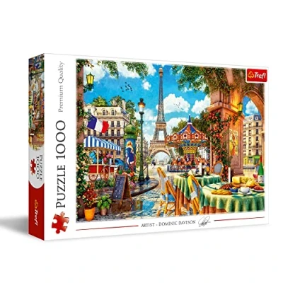 Abbildung von Trefl 10622 Pariser Morgen 1000 Teile, Premium Quality, für Erwachsene und Kinder ab 12 Jahren Puzzle