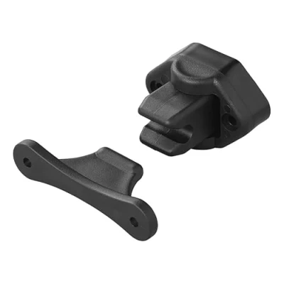 Abbildung von blntackle76 Set: 1, 2, 4, 6 oder 8 Türfeststeller für Wohnwagen, weiß, schwarz Tür Camper, Türhalter Serviceklappe Wohnmobil, Türschnapper Campervan, Türsicherung (1 Stück schwarz)