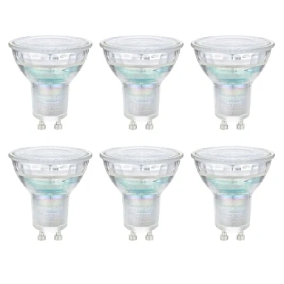 Abbildung von Amazon Basics Professioneller LED Strahler GU10, 4,8 W (entspricht 50W), Warmweiß, Dimmbar (6 Stück)