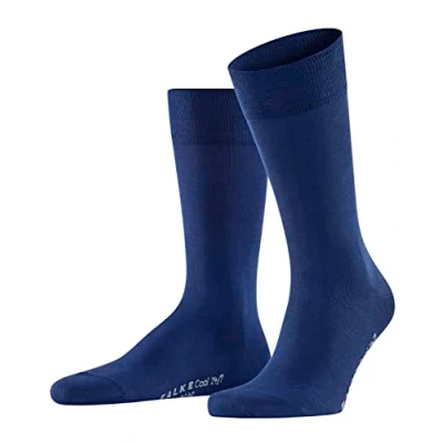 Abbildung von FALKE Herren Socken Cool 24/7 M SO Baumwolle einfarbig 1 Paar, Blau (Royal Blue 6000) neu umweltfreundlich, 45 46