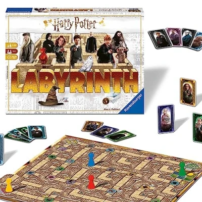 Abbildung von Ravensburger Familienspiele 26031 Harry Potter Labyrinth Fanartikel, Das Verrückte Spiel