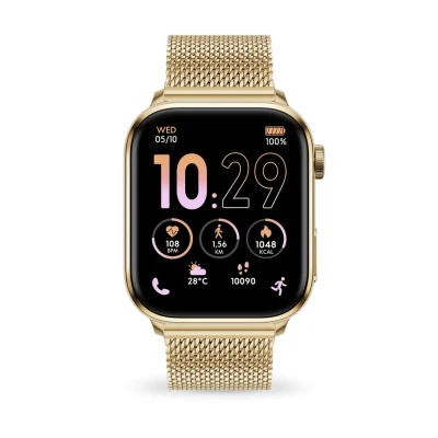 Abbildung von Ice Watch Milanese Amoled Smartwatch, Größe: One Size, Goldcoloured