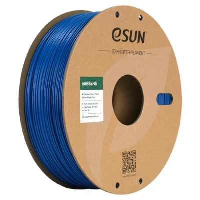 Abbildung von eSUN ABS+ Filament 1.75mm, ABS+HS Hochgeschwindigkeits 3D Drucker Schnelligkeit ABS Plus, Maßgenauigkeit +/ 0.03mm, 1KG Spule (2.2 LBS) für High Speed Drucker,Blau