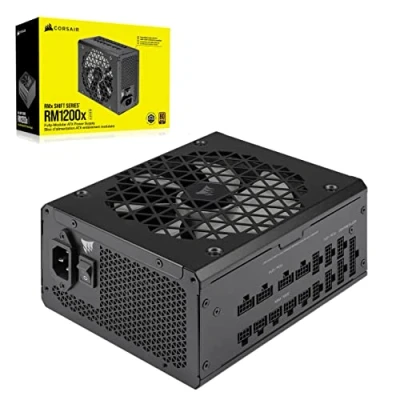 Abbildung von Corsair RM850x Shift Vollmodulares ATX Netzteil Modulare Seitenschnittstelle
