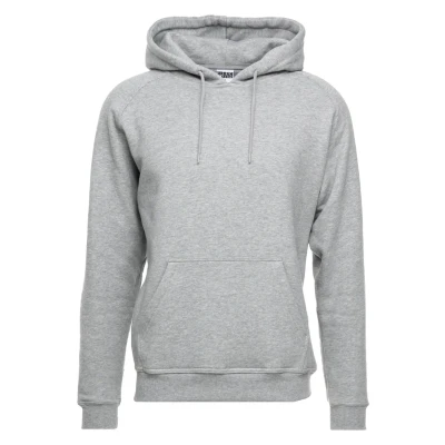 Abbildung von Urban Classics Blank Hoody Kapuzenpullover, Herren, Größe: 4XL, Grey