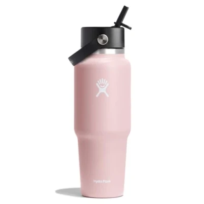 Abbildung von Hydro Flask 32oz / 946ml Wide Mouth Travel Bottle + Flex Straw Cap Wasserflasche