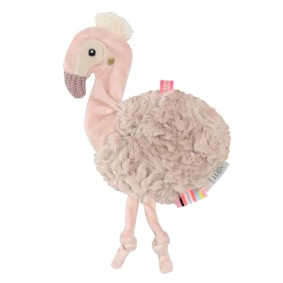 Abbildung von Fehn Knister Flamingo Rascheltier zum Greifen, Lauschen, Spielen &amp; Geräusche erzeugen Baby Knisterspielzeug fördert Sinne Motorik idealer Begleiter für Babys und Kleinkinder ab Geburt