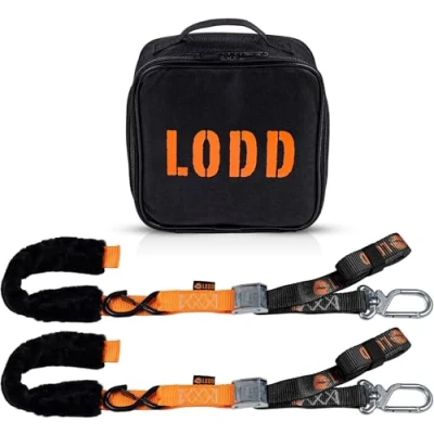 Abbildung von LODD Motorrad Spanngurte mit Hochfesten Schnallen, Fellschutz, Stahlkarabiner, Verstärkter Schnalle 1100 kg, 38mm Anhänger (Parent) (Schnalle/Drehkarabiner)