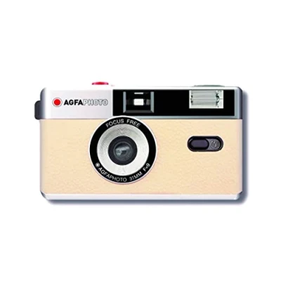 Abbildung von AgfaPhoto analoge 35mm Foto Kamera beige