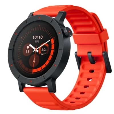 Abbildung von CMF Watch 3 Pro Smartwatch 1,43&quot; AMOLED, 13 Tage Akku, Dual GPS, Bluetooth Anrufe mit KI Rauschunterdrückung, Herzfrequenz &amp; Schlaftracking Orange