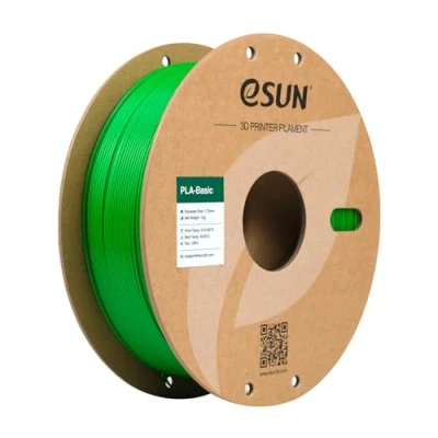 Abbildung von eSUN PLA Filament 1.75mm, Basic 3D Drucker Maßgenauigkeit +/ 0.03mm, 1KG Spule (2.2 LBS) Super Speedy für Drucker,Grün