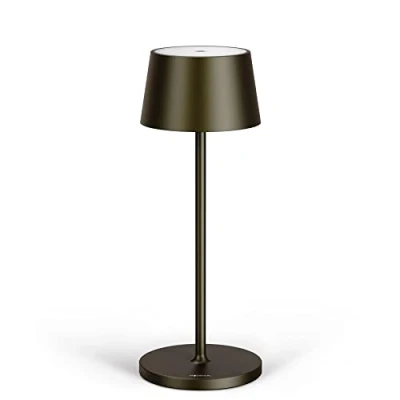 Abbildung von Stilosa Tischlampe Kabellos Led tischleuchte Akku Kabellose Dimmbar Lampe mit Touch Table Lamp Aufladbar Usb C Outdoor Tropisches Schwarz