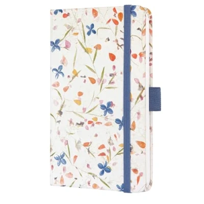 Abbildung von SIGEL J6306 Wochenkalender 2026 ca. A6, weiß, violett, Hardcover, Gummiband, Stiftschlaufe, Einstecktasche, 174 Seiten, vegan, nachhaltiges Papier, Terminplaner Taschenkalender Jolie