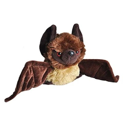 Abbildung von Wild Republic 21275 Hug &#039;ems Plüschtier, Kuscheltier, Fledermaus 18 Cm