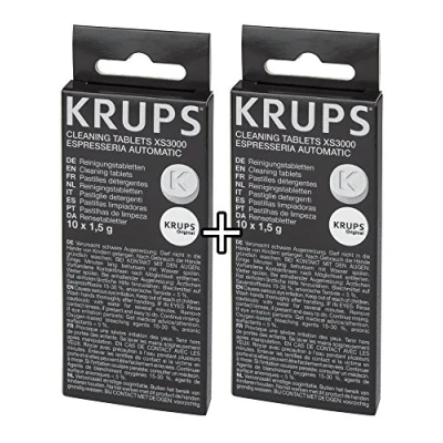 Abbildung von 2 KRUPS Reinigungstabletten XS3000