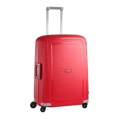 Abbildung von Samsonite S&#039;Cure Spinner M Koffer, mit 4 Rollen, 69 cm, 79 L, Rot (Crimson Red)