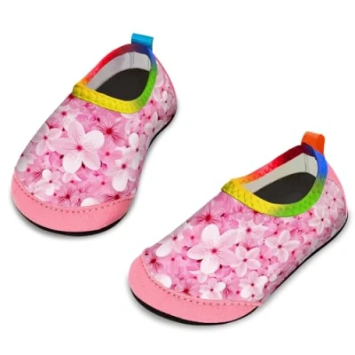 Abbildung von Yorgou Baby Strandschuhe Schwimmschuhe Badeschuhe Wasserschuhe Schnelltrocknende Aquaschuhe rutschfest Barfuss Schuh für Kinder Beach Pool