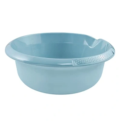 Abbildung von keeeper Universal Schüssel mit Ausguss, Rund, 3,5 l, Ø 28 cm, Björk, Nordic Blue