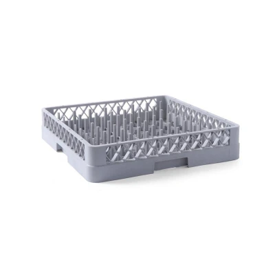 Abbildung von HENDI Spülkorb 50 x 10 cm Halterungen aus geformten Stiften Polypropylen für Tabletts, Gastro Kunststoff Geschirrspülkorb Spülmaschine