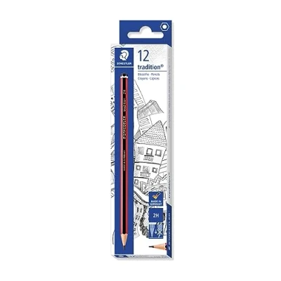 Abbildung von STAEDTLER 110 Tradition Bleistift Zedernholz 2H 12 Stück