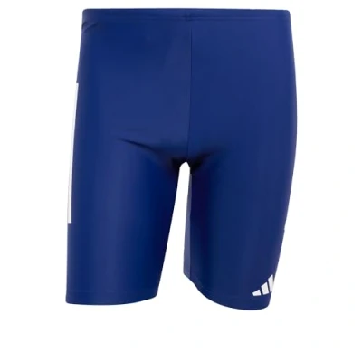Abbildung von adidas Herren 3 Stripes Swim Jammers 8 INCH, Dark Blue/White, XL
