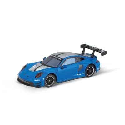 Abbildung von Carrera Hybrid, Porsche 911 GT3 R Roxy, Maßstab 1:50, Mit Front und Rücklichtern, Lithium Akku für bis zu 30 Minuten Rennaction, USB C Aufladung in 20 Minuten, Mobile App Steuerung