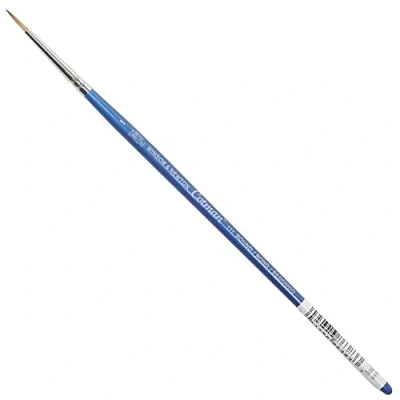 Abbildung von Winsor &amp; Newton 5301001 Cotman Aquarell Synthetikhaar Pinsel Serie 111 Rundpinsel, kurzer Stiel mit exzellenter Sprungkraft, Farbtragekraft und Punktgenauigkeit Nr. 1 1,5 mm
