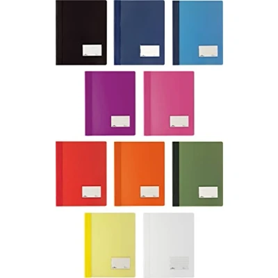 Abbildung von Durable Hunke &amp; Jochheim Schnellhefter DURALUX, für A4 Überbreit, 280x332mm (10 Farben sortiert)